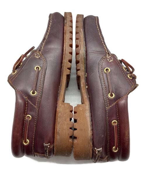 Timberland（ティンバーランド）Timberland (ティンバーランド) 3EYE CLASSIC LUG レザーデッキシューズ ブラウン サイズ:8.5の古着・服飾アイテム