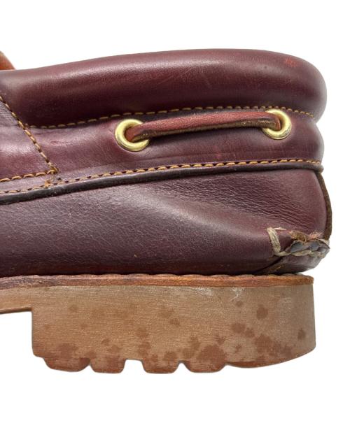 Timberland（ティンバーランド）Timberland (ティンバーランド) 3EYE CLASSIC LUG レザーデッキシューズ ブラウン サイズ:8.5の古着・服飾アイテム