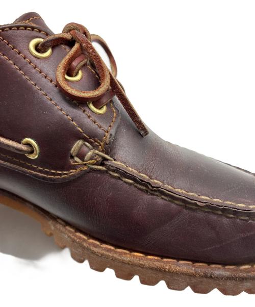 Timberland（ティンバーランド）Timberland (ティンバーランド) 3EYE CLASSIC LUG レザーデッキシューズ ブラウン サイズ:8.5の古着・服飾アイテム