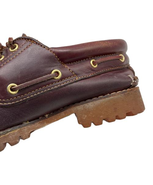 Timberland（ティンバーランド）Timberland (ティンバーランド) 3EYE CLASSIC LUG レザーデッキシューズ ブラウン サイズ:8.5の古着・服飾アイテム