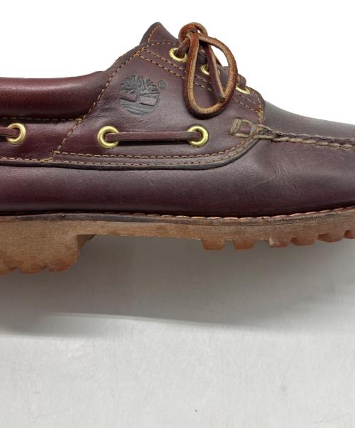 Timberland（ティンバーランド）Timberland (ティンバーランド) 3EYE CLASSIC LUG レザーデッキシューズ ブラウン サイズ:8.5の古着・服飾アイテム