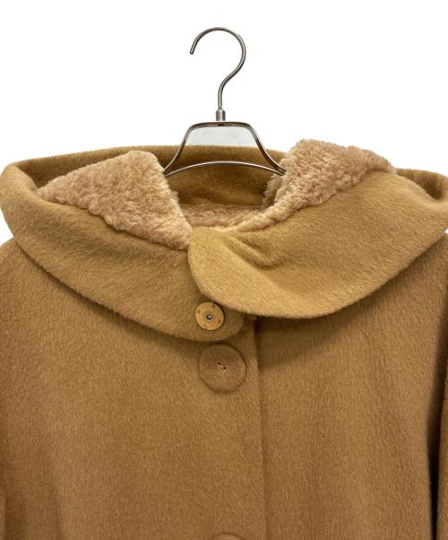 franche lippee（フランシュリッペ）franche lippee (フランシュリッペ) おじょうさまコート ブラウン サイズ:SIZE 3Lの古着・服飾アイテム