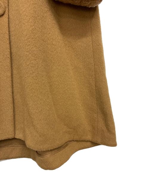franche lippee（フランシュリッペ）franche lippee (フランシュリッペ) おじょうさまコート ブラウン サイズ:SIZE 3Lの古着・服飾アイテム