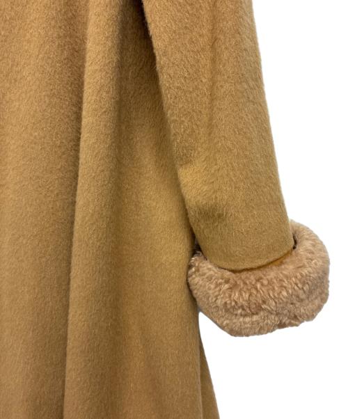 franche lippee（フランシュリッペ）franche lippee (フランシュリッペ) おじょうさまコート ブラウン サイズ:SIZE 3Lの古着・服飾アイテム