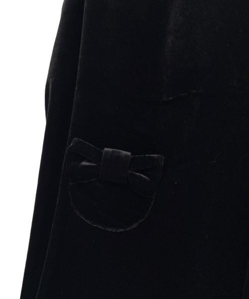 yukiemon（ユキエモン）yukiemon (ユキエモン) ベルベットたっぷりジャンスカ ブラック サイズ:3Lの古着・服飾アイテム