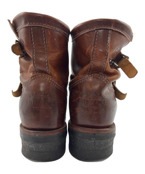 CHIPPEWA（チペワ）CHIPPEWA (チペワ) エンジニアブーツ ブラウン サイズ:8.5 EUR42の古着・服飾アイテム