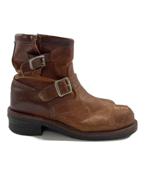 CHIPPEWA（チペワ）CHIPPEWA (チペワ) エンジニアブーツ ブラウン サイズ:8.5 EUR42の古着・服飾アイテム