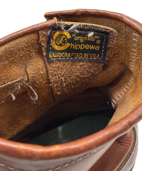 CHIPPEWA（チペワ）CHIPPEWA (チペワ) エンジニアブーツ ブラウン サイズ:8.5 EUR42の古着・服飾アイテム