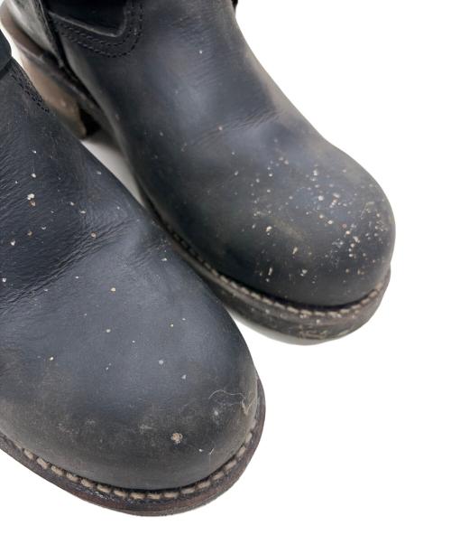 ALPHA（アルファ）ALPHA (アルファ) ワークブーツ ブラック サイズ:SIZE 26cmの古着・服飾アイテム