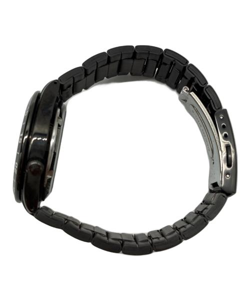SEIKO（セイコー）SEIKO (セイコー) セイコー5 自動巻き 腕時計 ブラックの古着・服飾アイテム