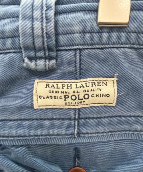 POLO RALPH LAUREN（ポロ・ラルフローレン）POLO RALPH LAUREN (ポロ・ラルフローレン) ハーフパンツ ブルー サイズ:W35の古着・服飾アイテム