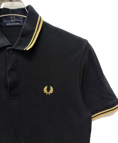 FRED PERRY（フレッドペリー）FRED PERRY (フレッドペリー) ポロシャツ ブラック サイズ:38の古着・服飾アイテム