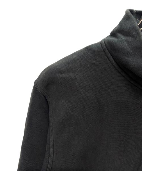 stussy（ステューシー）stussy (ステューシー) ハーフジップスウェット ブラック サイズ:Lの古着・服飾アイテム