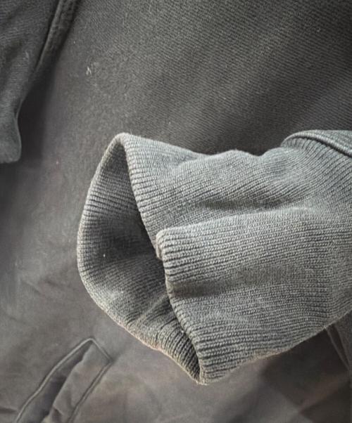 stussy（ステューシー）stussy (ステューシー) ハーフジップスウェット ブラック サイズ:Lの古着・服飾アイテム