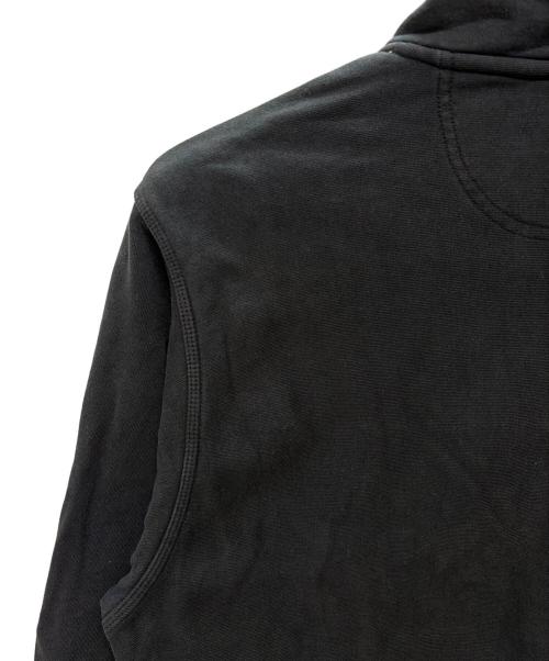stussy（ステューシー）stussy (ステューシー) ハーフジップスウェット ブラック サイズ:Lの古着・服飾アイテム