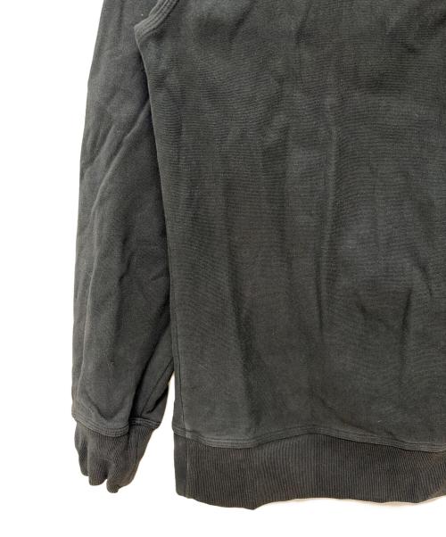 stussy（ステューシー）stussy (ステューシー) ハーフジップスウェット ブラック サイズ:Lの古着・服飾アイテム