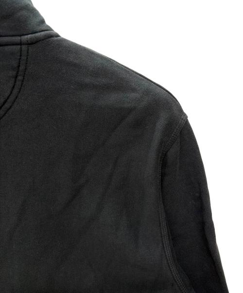 stussy（ステューシー）stussy (ステューシー) ハーフジップスウェット ブラック サイズ:Lの古着・服飾アイテム