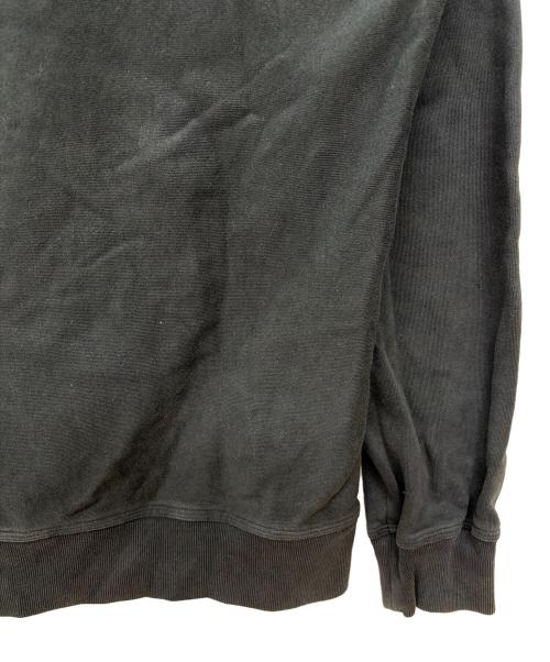 stussy（ステューシー）stussy (ステューシー) ハーフジップスウェット ブラック サイズ:Lの古着・服飾アイテム