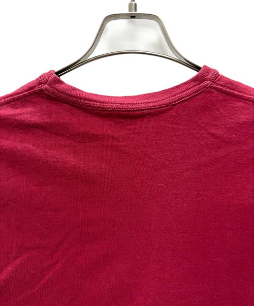 stussy（ステューシー）stussy (ステューシー) 00s スニーカープリント 長袖カットソー レッド サイズ:SIZE Lの古着・服飾アイテム