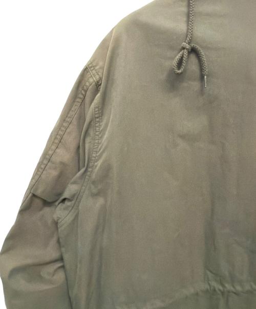 HOUSTON（ヒューストン）HOUSTON (ヒューストン) M-65 フィッシュテール パーカー グリーン サイズ:Lの古着・服飾アイテム