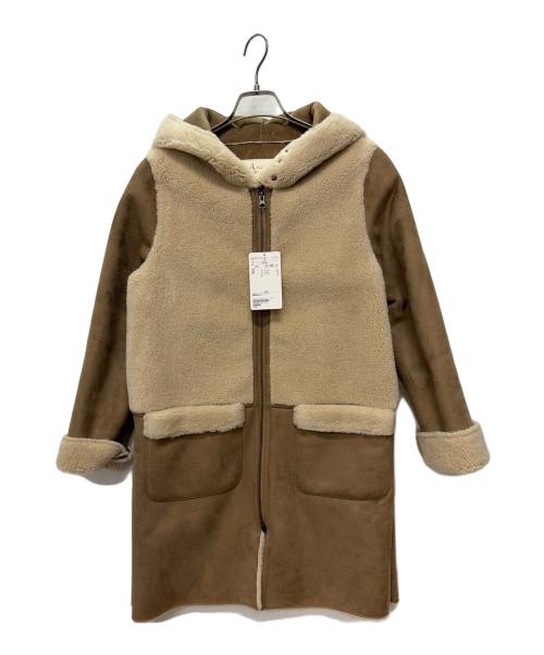 Another Edition（アナザーエディション）Another Edition (アナザーエディション) フェイクムートンコート ベージュ サイズ:Mの古着・服飾アイテム