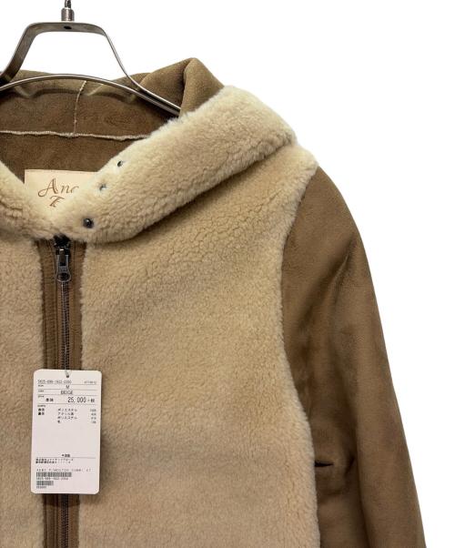Another Edition（アナザーエディション）Another Edition (アナザーエディション) フェイクムートンコート ベージュ サイズ:Mの古着・服飾アイテム