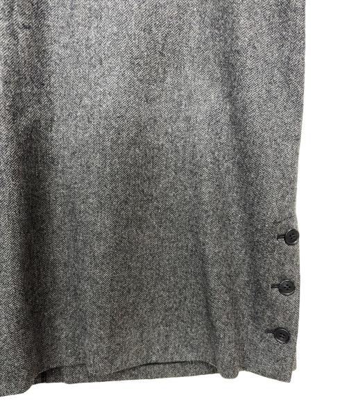 J.PRESS（ジェイプレス）J.PRESS (ジェイプレス) BALLI ヘリンボーンツイード ジャンパースカート グレー サイズ:SIZE T15の古着・服飾アイテム