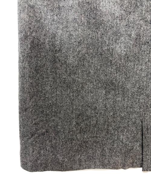 J.PRESS（ジェイプレス）J.PRESS (ジェイプレス) BALLI ヘリンボーンツイード ジャンパースカート グレー サイズ:SIZE T15の古着・服飾アイテム