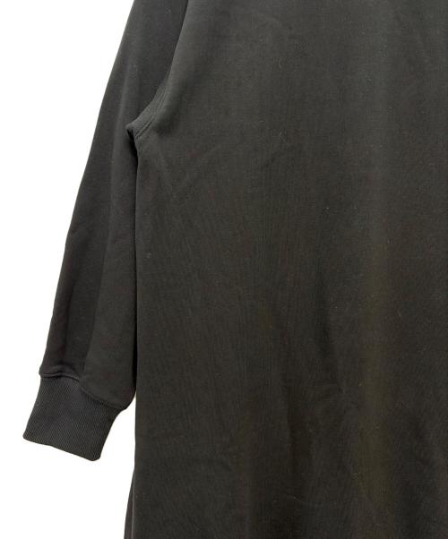 BEARDSLEY（ビアズリー）BEARDSLEY (ビアズリー) 裾フリル裏毛ワンピース ブラック サイズ:F 未使用品の古着・服飾アイテム