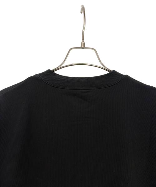 BEARDSLEY（ビアズリー）BEARDSLEY (ビアズリー) 裾フリル裏毛ワンピース ブラック サイズ:F 未使用品の古着・服飾アイテム