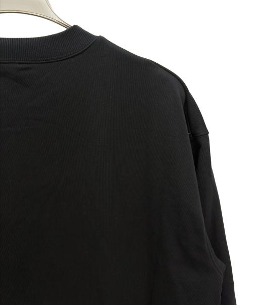 BEARDSLEY（ビアズリー）BEARDSLEY (ビアズリー) 裾フリル裏毛ワンピース ブラック サイズ:F 未使用品の古着・服飾アイテム