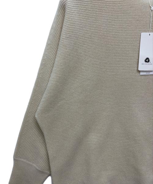 23区（ニジュウサンク）23区 (ニジュウサンク) ラメニット ベージュ サイズ:46 未使用品の古着・服飾アイテム