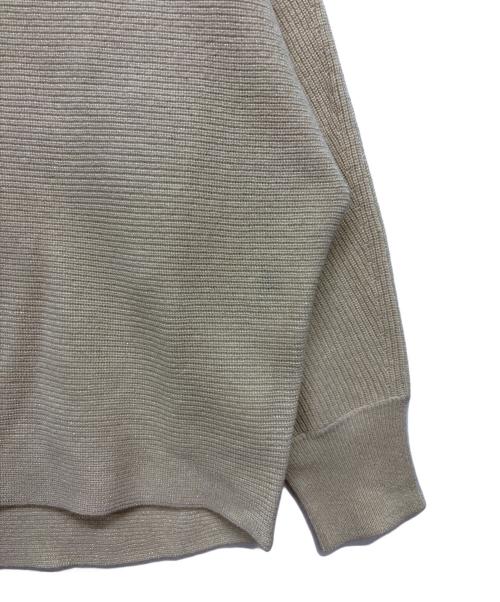 23区（ニジュウサンク）23区 (ニジュウサンク) ラメニット ベージュ サイズ:46 未使用品の古着・服飾アイテム