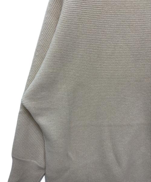 23区（ニジュウサンク）23区 (ニジュウサンク) ラメニット ベージュ サイズ:46 未使用品の古着・服飾アイテム