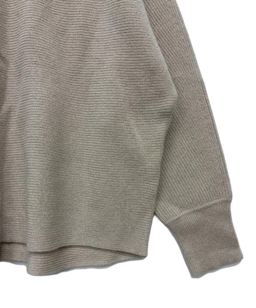 23区（ニジュウサンク）23区 (ニジュウサンク) ラメニット ベージュ サイズ:SIZE 46の古着・服飾アイテム