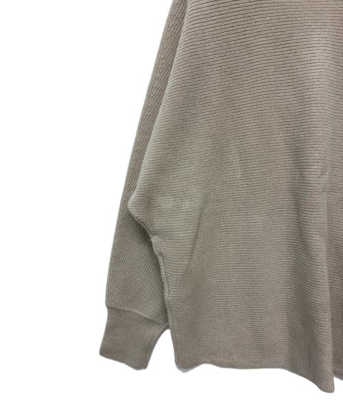 23区（ニジュウサンク）23区 (ニジュウサンク) ラメニット ベージュ サイズ:SIZE 46の古着・服飾アイテム