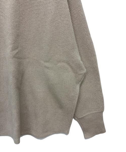 23区（ニジュウサンク）23区 (ニジュウサンク) ラメニット ベージュ サイズ:SIZE 46の古着・服飾アイテム