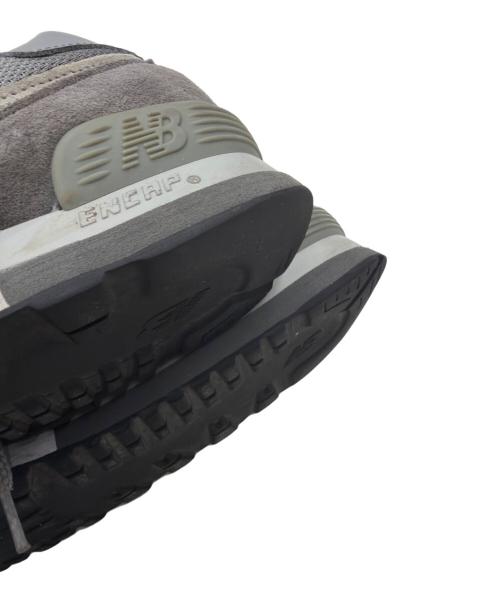 NEW BALANCE（ニューバランス）NEW BALANCE (ニューバランス) イングランド製 576 'Made In UK - Dark Gull Grey'  グレー サイズ:EUR 42 1/2 / UK 8 1/2の古着・服飾アイテム