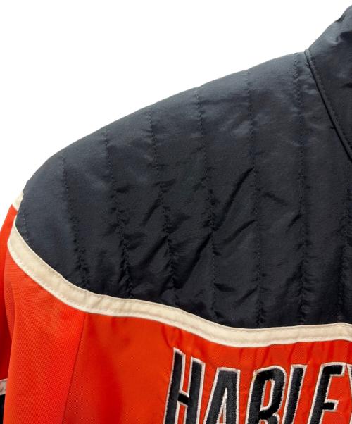 HARLEY-DAVIDSON（ハーレーダビッドソン）HARLEY-DAVIDSON (ハーレーダビッドソン) USA製 ナイロンジャケット ブラック サイズ:SIZE Mの古着・服飾アイテム