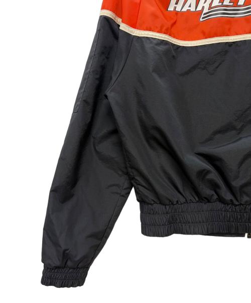 HARLEY-DAVIDSON（ハーレーダビッドソン）HARLEY-DAVIDSON (ハーレーダビッドソン) USA製 ナイロンジャケット ブラック サイズ:SIZE Mの古着・服飾アイテム