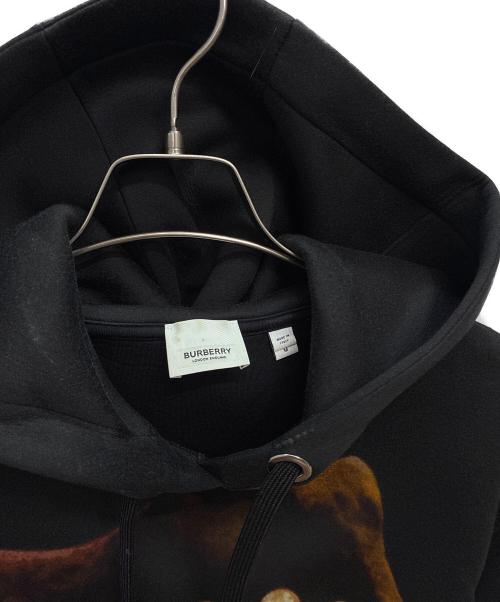 BURBERRY（バーバリー）BURBERRY (バーバリー) プルオーバーパーカー ブラック サイズ:Mの古着・服飾アイテム