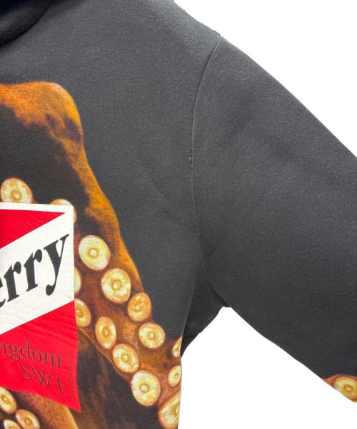 BURBERRY（バーバリー）BURBERRY (バーバリー) プルオーバーパーカー ブラック サイズ:Mの古着・服飾アイテム