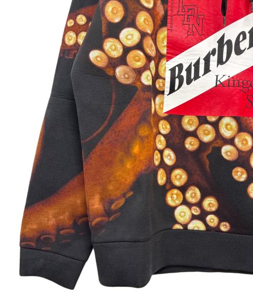 BURBERRY（バーバリー）BURBERRY (バーバリー) プルオーバーパーカー ブラック サイズ:Mの古着・服飾アイテム