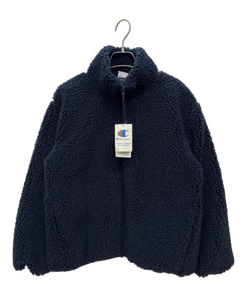 Champion（チャンピオン）Champion (チャンピオン) SLOBE IENA (スローブ イエナ) 24AW Champion/チャンピオン SLOBE別注 ボアブルゾン ネイビー サイズ:SIZE F 未使用品の古着・服飾アイテム