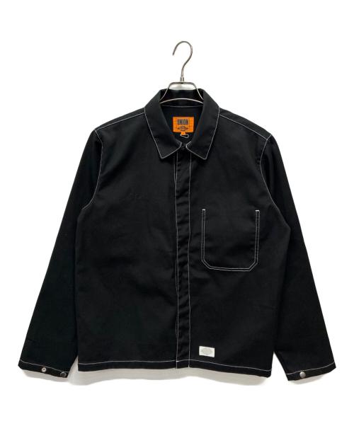 UNION（ユニオン）UNION (ユニオン) Dickies (ディッキーズ) DICKIES OVERSIZED WORK SHIRT ブラック サイズ:SIZE 1の古着・服飾アイテム