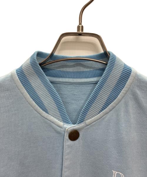 PAPAS（パパス）PAPAS (パパス) スウェットスタジャン ブルー サイズ:SIZE Lの古着・服飾アイテム