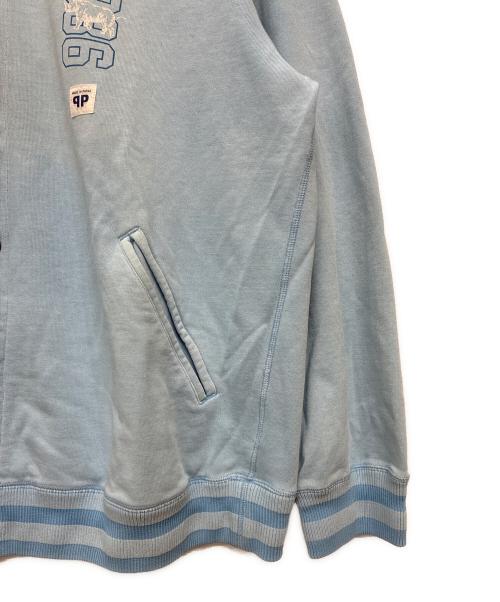 PAPAS（パパス）PAPAS (パパス) スウェットスタジャン ブルー サイズ:SIZE Lの古着・服飾アイテム