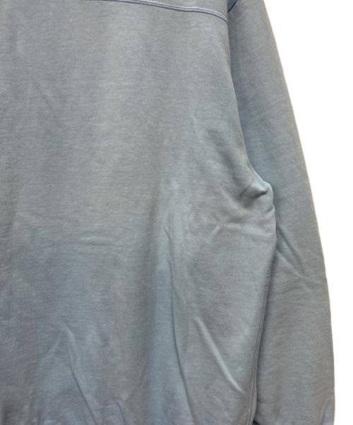PAPAS（パパス）PAPAS (パパス) スウェットスタジャン ブルー サイズ:SIZE Lの古着・服飾アイテム