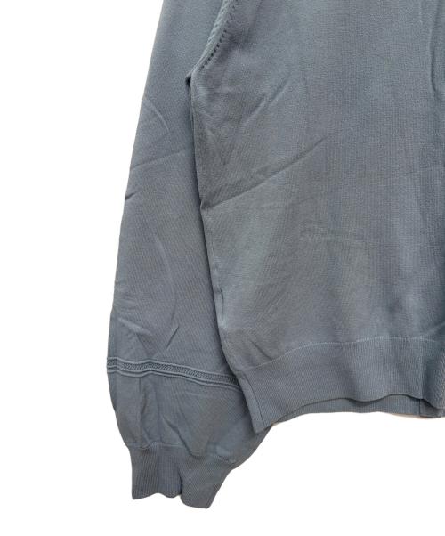 KUMIKYOKU（クミキョク）KUMIKYOKU (クミキョク) 薄手カーディガン ブルー サイズ:7の古着・服飾アイテム