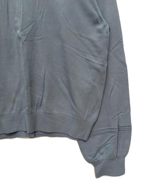 KUMIKYOKU（クミキョク）KUMIKYOKU (クミキョク) 薄手カーディガン ブルー サイズ:7の古着・服飾アイテム